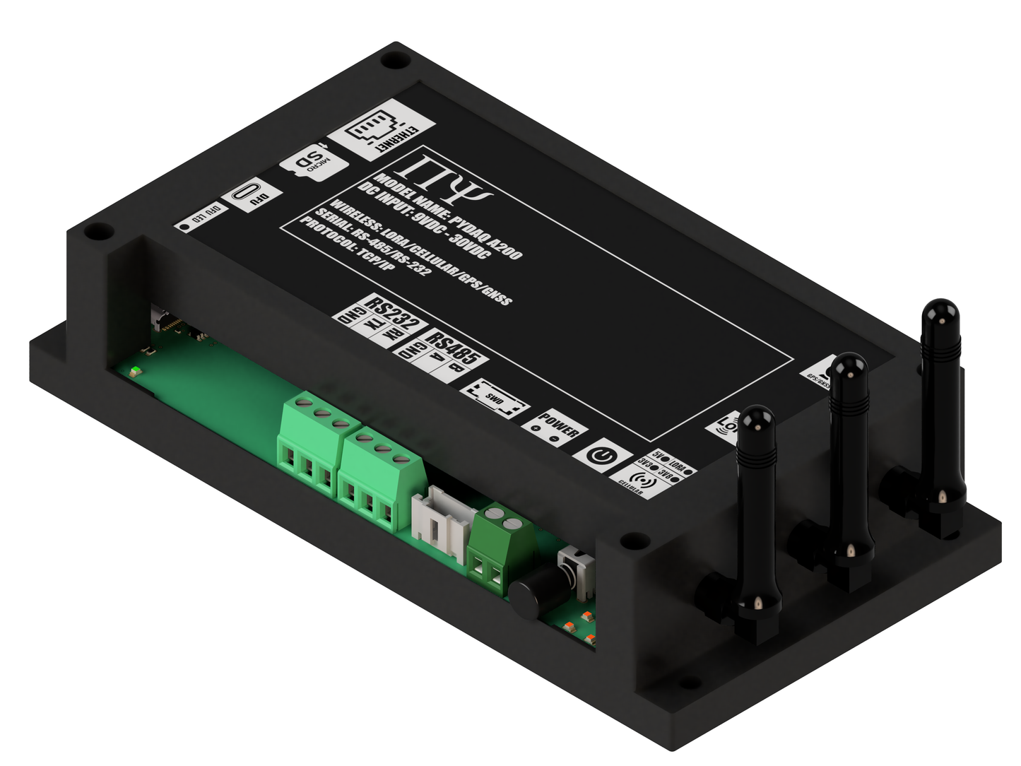 PYDAQ A200: Multichannel Wireless Programmable RTU
