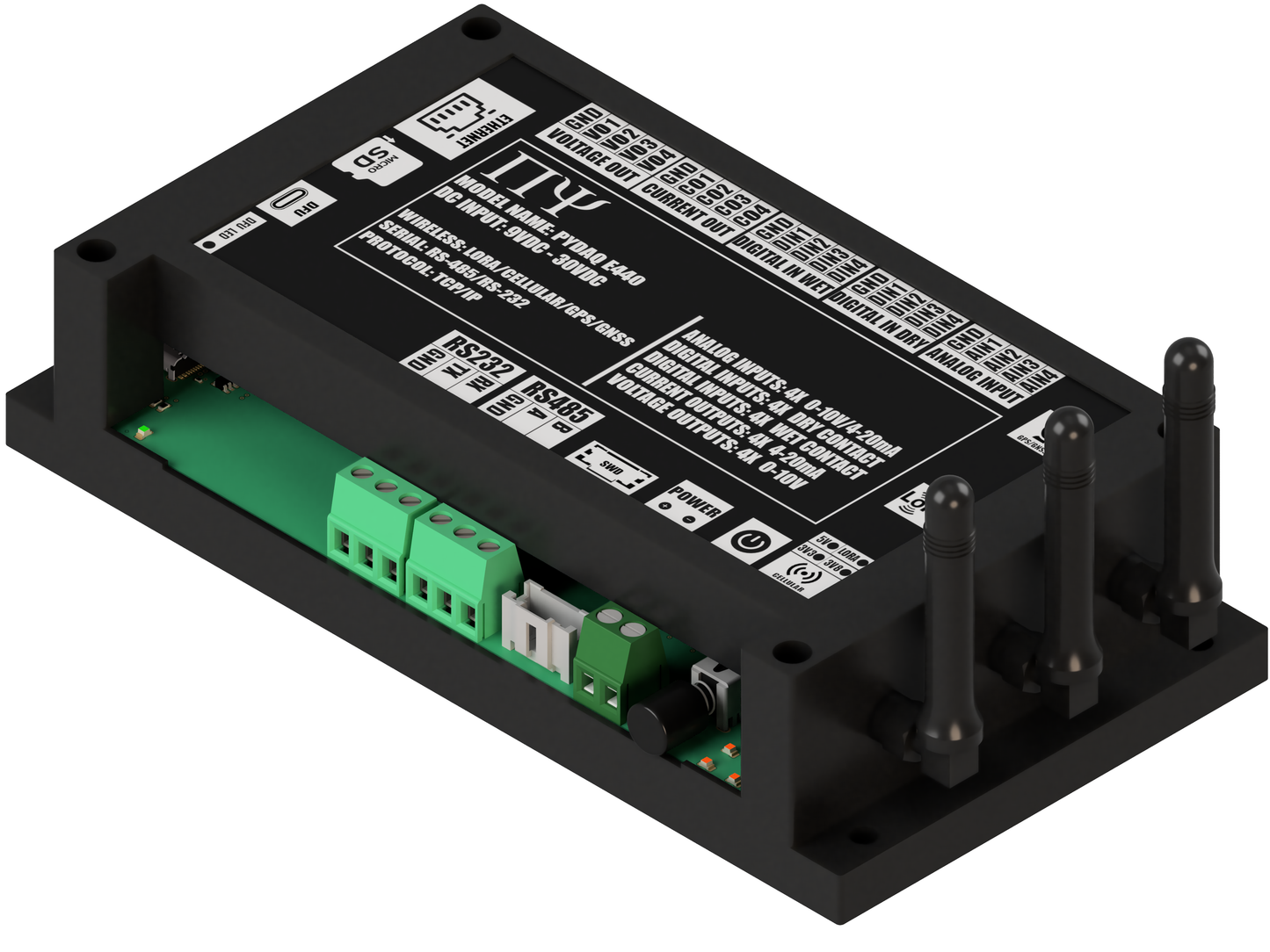 PYDAQ E440: Multichannel Wireless Programmable RTU