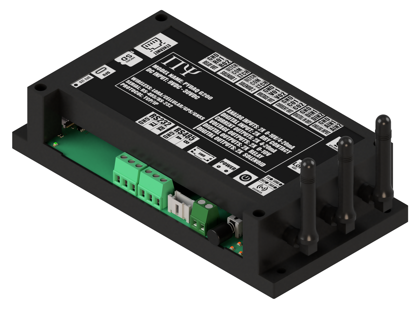 PYDAQ G200: Multichannel Wireless Programmable RTU